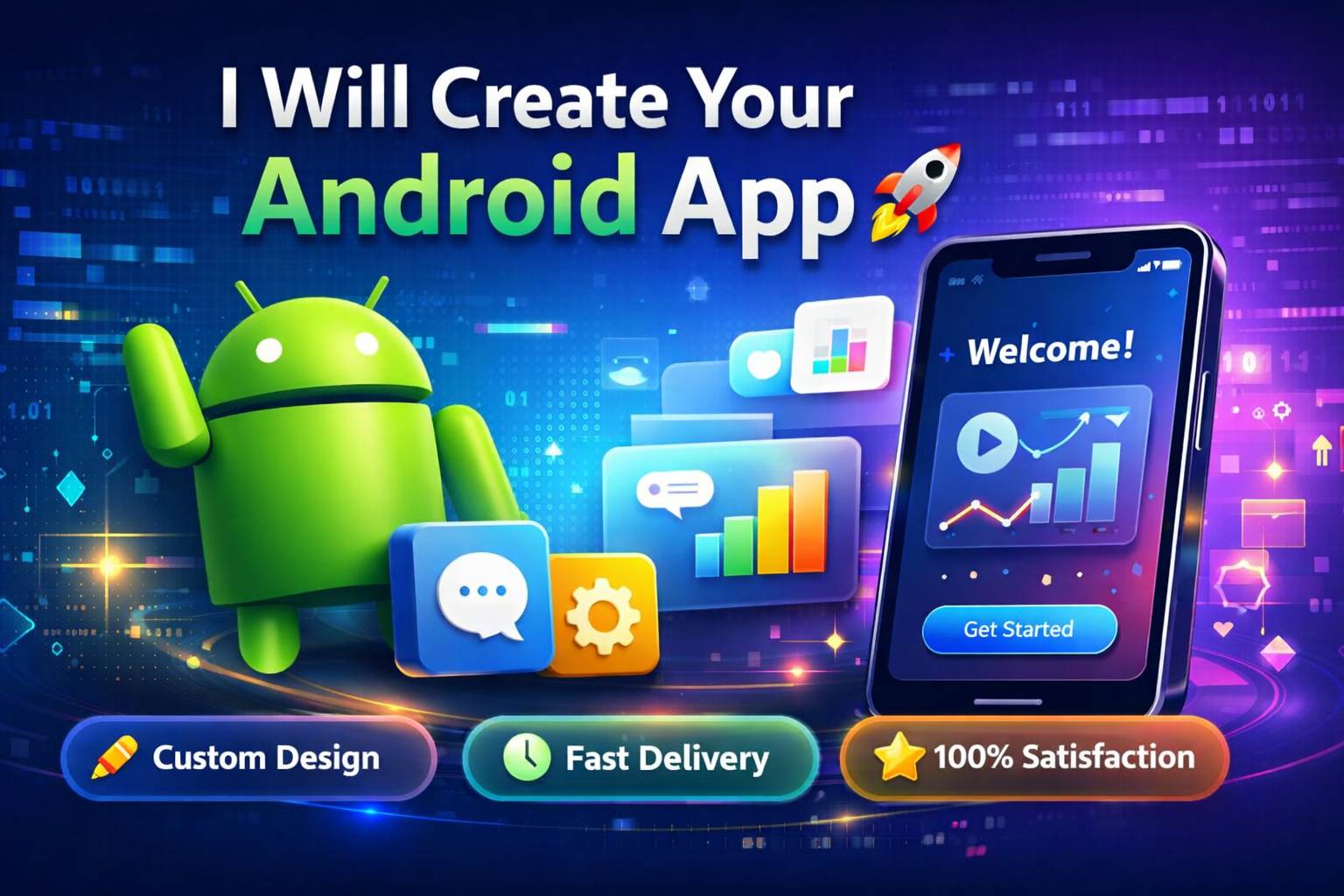 244901🚀 I will build a sleek, professional Android app tailored to your idea