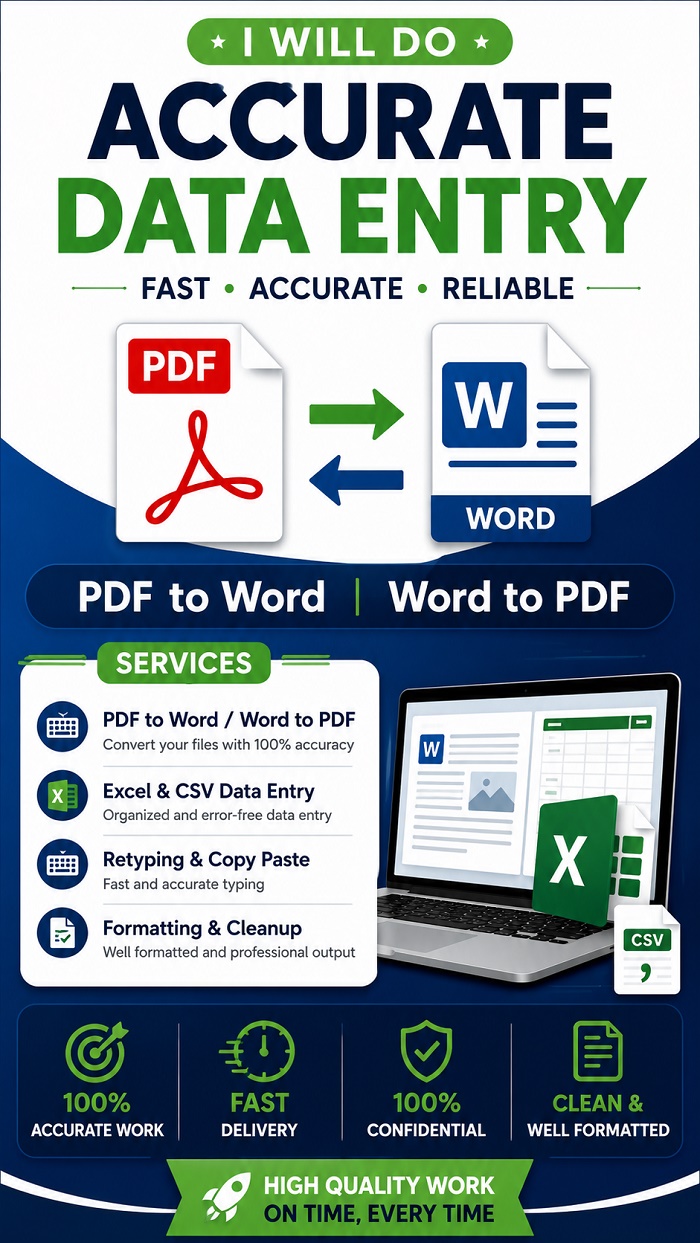 283601I will convert PDF to Word, edit PDF, OCR scanned files and format documents